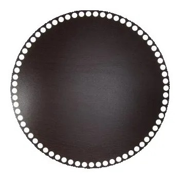 Dno na košík wenge kruh 30cm