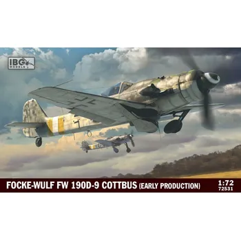 Plastikový model IBG 1/72 Focke Wulf Fw 190D-9 Cottbus (early)