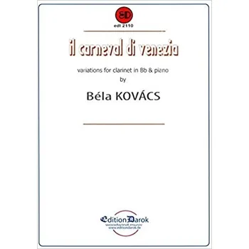 Il carnevale di Venezia noty pro klarinet a klavír