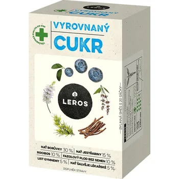 Čaj Leros Vyrovnaný cukr 20x 1 g