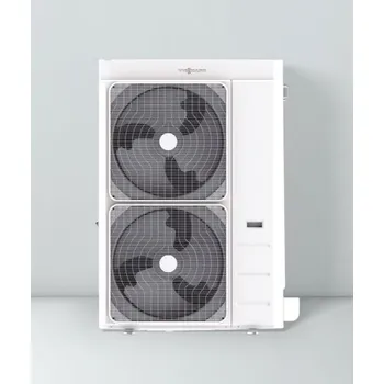 Tepelné čerpadlo Viessmann Vitocal 100-A AW0-(M)-AC-AF AKU 14 kW R32 monoblok (Německé tepelné čerpadlo, průtokový elektrokotel 9 kW, s funkcí chlazení, aku zásobník 100l, monoblok, 400V)