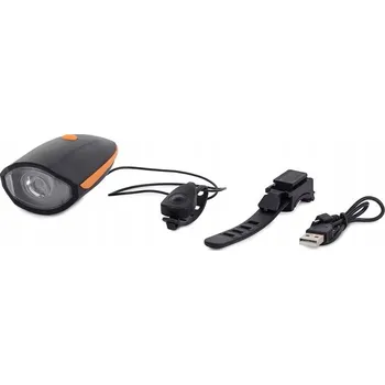 Cyklosvítilna Verk 14225 černá/oranžová