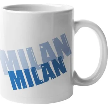 Keramický hrnek zdvojené jméno modré