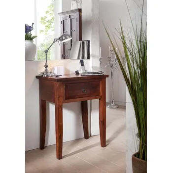 Servírovací stolek CAMBRIDGE Příruční stolek 60x40 cm, akácie