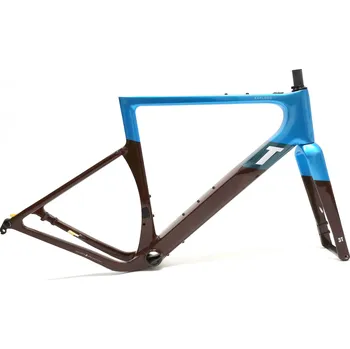 rám kola 3T Bike Rámová aero gravel sada 3T Exploro RaceMax, Blue Brown Verze: Velikost 51