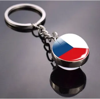 Přívěsek nejen na klíče česká vlajka