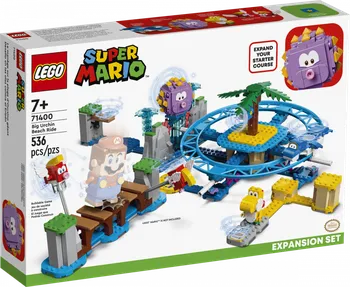 Stavebnice LEGO LEGO Super Mario 71400 Plážová jízda s Big Urchinem – rozšiřující set