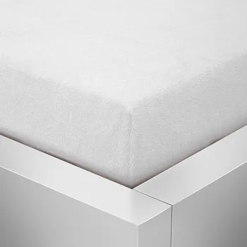 Prostěradlo Numberoplus Froté prostěradlo bílá Barva: Bílá, Velikost: 140x200 cm