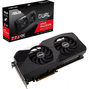 Grafická karta ASUS Radeon RX 6700 XT 12 GB GDDR6 (90YV0G83-M0NA00)