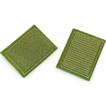 Nažehlovačka malá zelená 3x4cm (Nažehlovačka malá zelená 3x4cm)