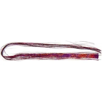 Umělá nástraha Ploché lesklé vlasy Hends Holographic Hair modrá