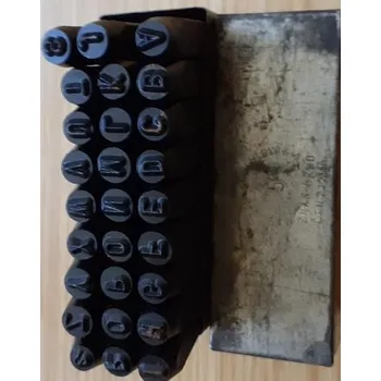 Raznice Razidla do kovu ABECEDA, ČSN 227110, velikost 10 mm. Znak Brno