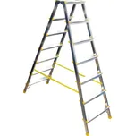 ALVE Schůdky oboustranné EUROSTYL 1927 - 2 x 7 příček, 1,60 m