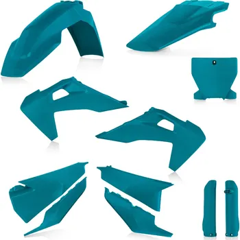 Plastový kit - sada plastů ACERBIS HUSQVARNA TC/FC 2019-2022 zelená metalic