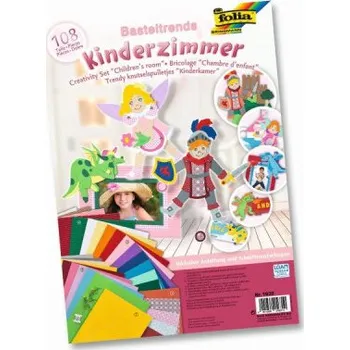 kreativní sada Folia kreativní sada papírů - dětský pokoj - 108 dílů, 1932