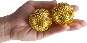 Masážní míček MODOM SJH 203B 4,5 cm zlaté