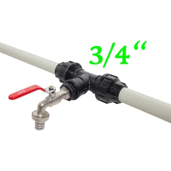 vodafree propojovací kohout na 1" trubku ,: zahradní kohout: 3/4"