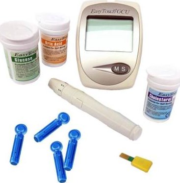 EasyTouch GCU Cholesterolmetr 3v1