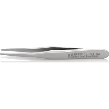 Minipinzeta přesná, rovné tupé špice, knipex 925102