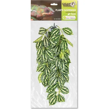 Dekorace do terária GiganTerra Závěsná rostlina Pilea 45 cm