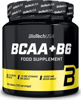 Aminokyselina BioTechUSA BCAA + B6 340 tbl.