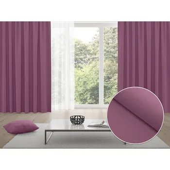 ubrus Zatemňovací závěs Blackout BKU-103 Lila - šířka 270 cm 270x140 cm
