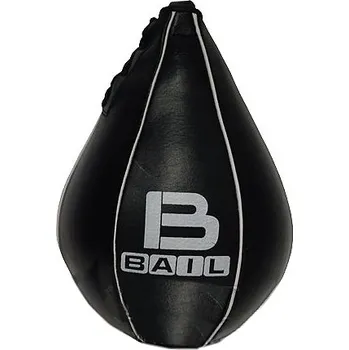 Bojový sport Boxerská hruška kůže 23 cm BAIL černá