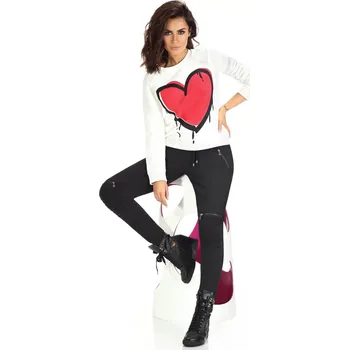 Dámské legíny Bas Bleu Izzy barva:černá 4