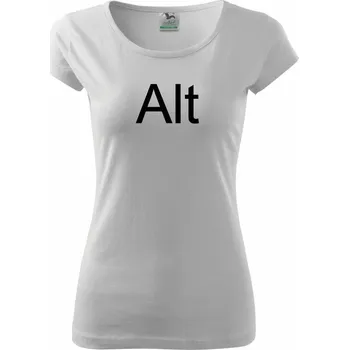 Dámské tričko Alt - Dámské triko Pure - S ( Bílá )