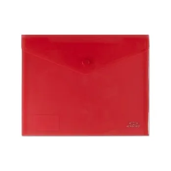 Složka s drukem A5 transparentně červená CONCORDE A80019