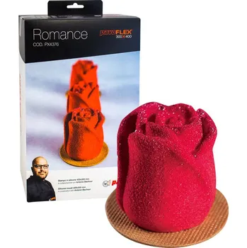 Forma na pečení Forma silikonová design Romance růže 3D 20x106ml, 5,6x5,4, v.6,1cm