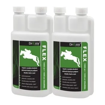 Krmivo pro psa Dromy Flex Liquid 1000ml + 1000ml zdarma