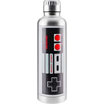 Láhev Nintendo NES Controller - Kovová Láhev 500ml