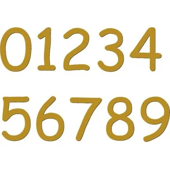 Pelisport Číslice typ P04 - 2,5 cm sada číslic