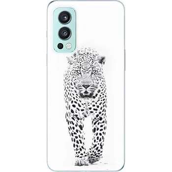 Pouzdro na mobilní telefon Odolné silikonové pouzdro iSaprio - White Jaguar - OnePlus Nord 2 5G
