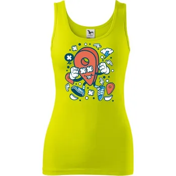 Dámské tričko Výletník - Dámské tílko - XL ( Limetková )