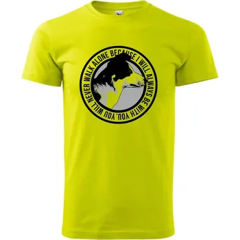 Dog ynwa - Klasické pánské triko vyšší gramáže - 3XL ( Limetková )