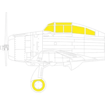 Plastikový model Mask 1/48 P-35 (DORA W.)