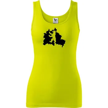 Dámské tričko Berlín Erb - Dámské tílko - 2XL ( Limetková )