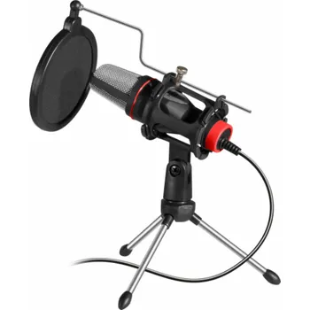 Mikrofon Mikrofon na stojanu, drátový, 3,5 mm FORTE GMC 300