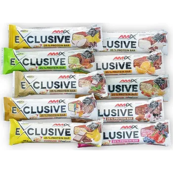 12x Exclusive Protein Bar 85g MIX