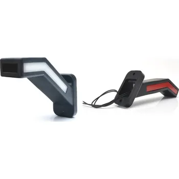 Přední světlomet poziční obrysové světlo tykadlo LED WAS 1166P PRAVÉ s kabelem