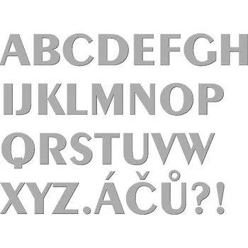 Pelisport Písmena typ P05 - 5 cm