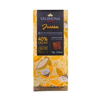 Čokoláda Valrhona 40% mléčná čokoláda JIVARA 70 g