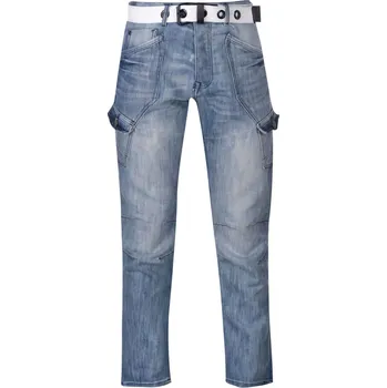 Pánské kalhoty Airwalk Belted Cargo Jeans pánské Velikost: 32 W L