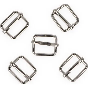 Posunovač 15 mm, barva Nikl