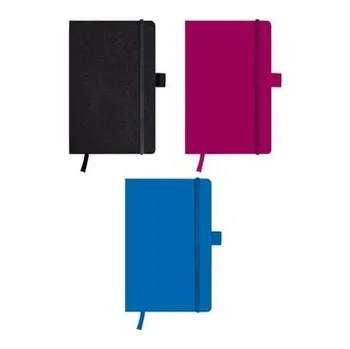 Herlitz - Záznamní kniha A5, linka, černá