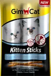 GimCat Kitten Sticks krocan/vápník 3 ks