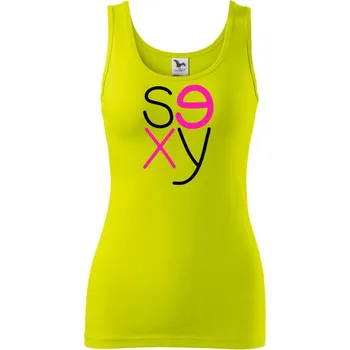 Sexy vedle sebe - Dámské tílko - L ( Limetková )