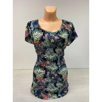 Dámská tunika Halenka VASETA, Barva Zelená, Velikost XL48, Materiál 96% Viskoza 4% Lycra